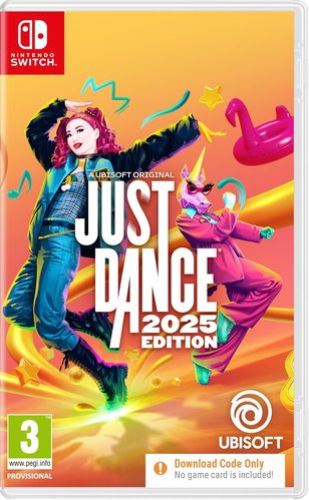 Switch - Just Dance 2025 Code in Box 