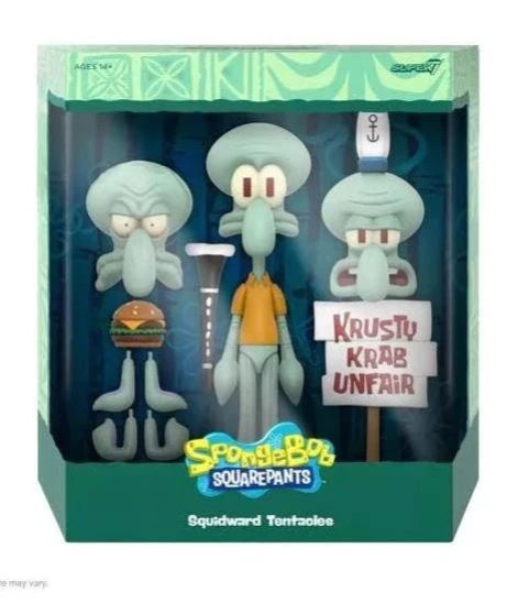 Super7- בובספוג מכנסמרובעULTIMATES סקווידוויד