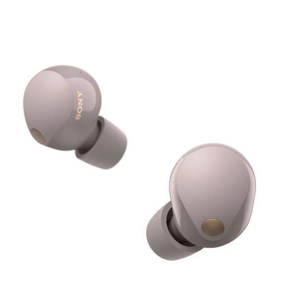 אוזניות SONY אלחוטיות עם ביטול רעשים WF-1000XM5 צבע ורוד מעושן