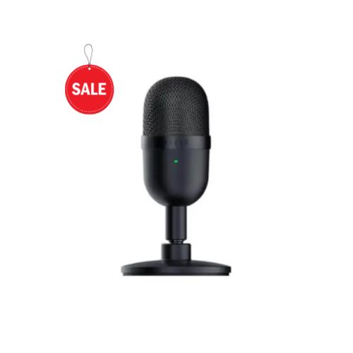 מיקרופון גיימינג שחור SALE - Seiren V3 Mini Ultra Compact Razer 