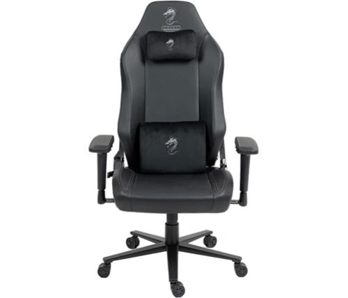 כיסא גיימינג - ALPINE - דמוי עור שחור - דרגון Dragon