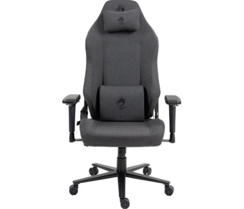 כיסא גיימינג - ALPINE -  בד אפור כהה - דרגון Dragon