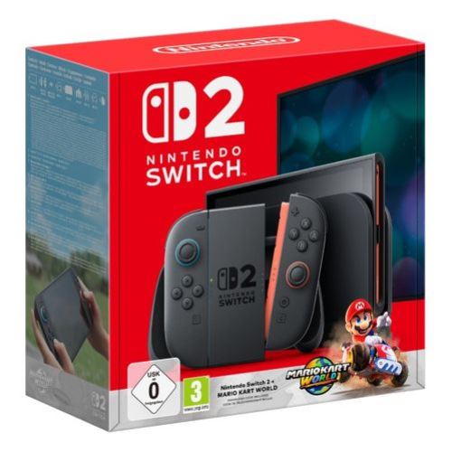 קונסולה - Nintendo Switch 2 Mario Kart World Bundle - הזמנה מוקדמת