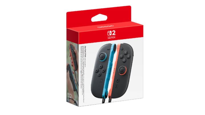 Switch 2 - Joy-Con Controller - בצבע כחול ואדום 