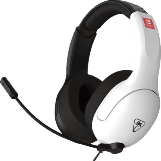 Switch 2 - אוזניות גיימינג - Turtle Beach Airlite Fit - לבן/שחור