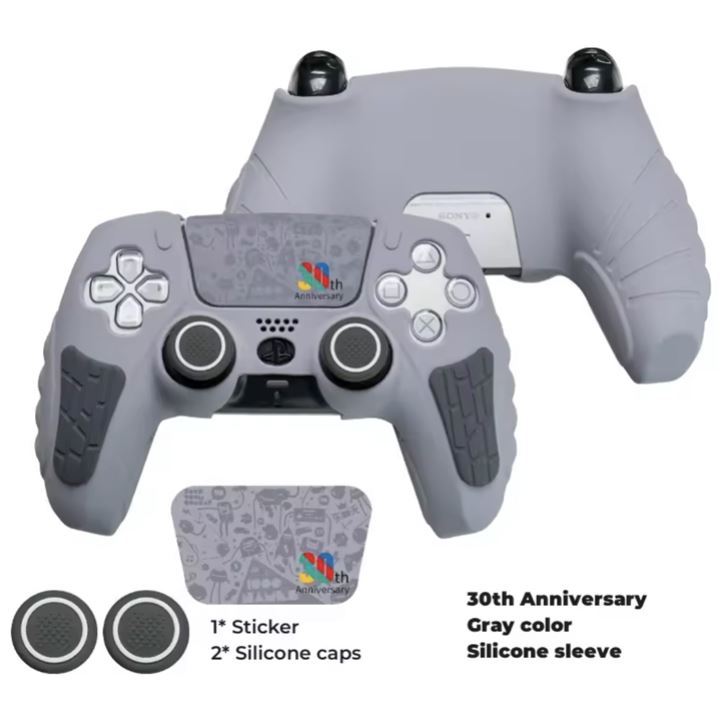 כיסוי סיליקון לבקר PS5 - דגם 30 שנה