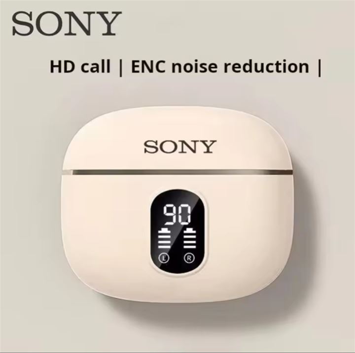 אוזניות אלחוטיות Sony True Wireless HIFI Bluetooth 5.3 עם תצוגת LED