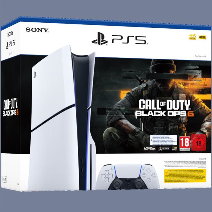 באנדל - Playstation 5 Slim 1TB + משחק  Call of Duty Black Ops 6