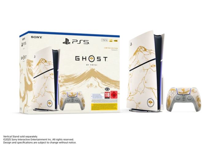 באנדל - Playstation 5 Slim 1TB + משחק Ghost Of Yotei - הזמנה מוקדמת