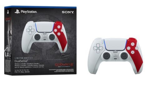PS5 - בקר אלחוטי - DualSense GOW 20th Anniversary LE - מהדורה מוגבלת ל־God of War