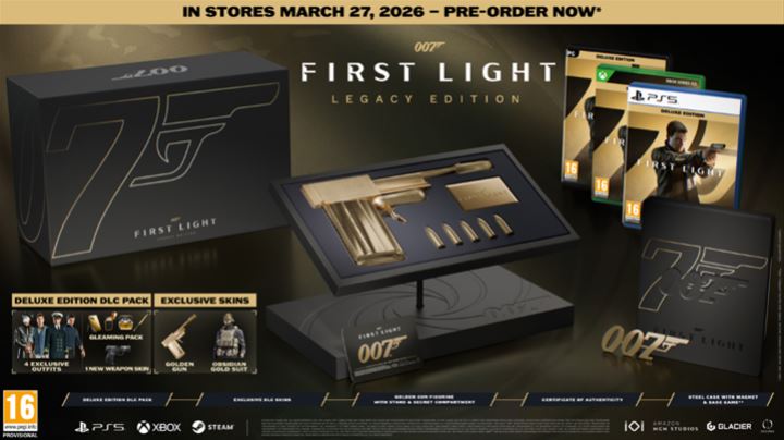 PS5 - First Light 007 Legacy Edition - הזמנה מוקדמת
