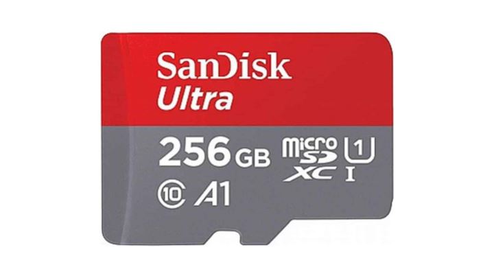 כרטיס זיכרון - Switch SanDisk Ultra UHS I 256GB MicroSD Card