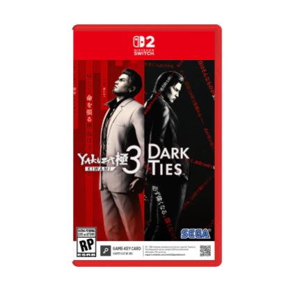 Switch 2 - The Yakuza Kiwami 3 & Dark Ties - הזמנה מוקדמת