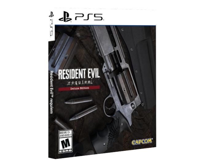 PS5 - Resdient Evil Requiem Deluxe Edition + Steelbook - הזמנה מוקדמת