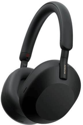 אוזניות SONY אלחוטיות עם ביטול רעשים WH-1000XM5 - בצבע שחור