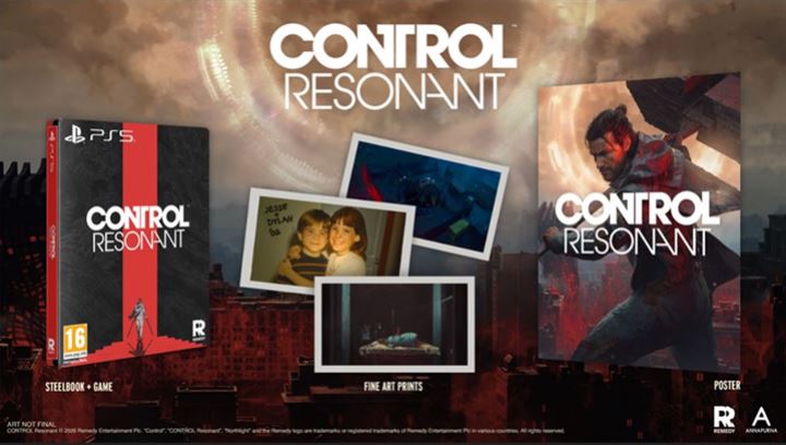  PS5- Control Resonant Steelbook Edition- הזמנה מוקדמת