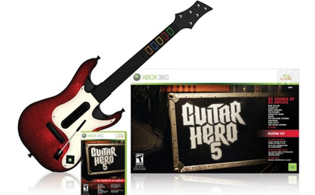 XBOX 360 - Guitar Hero 5 Bundle Guitar