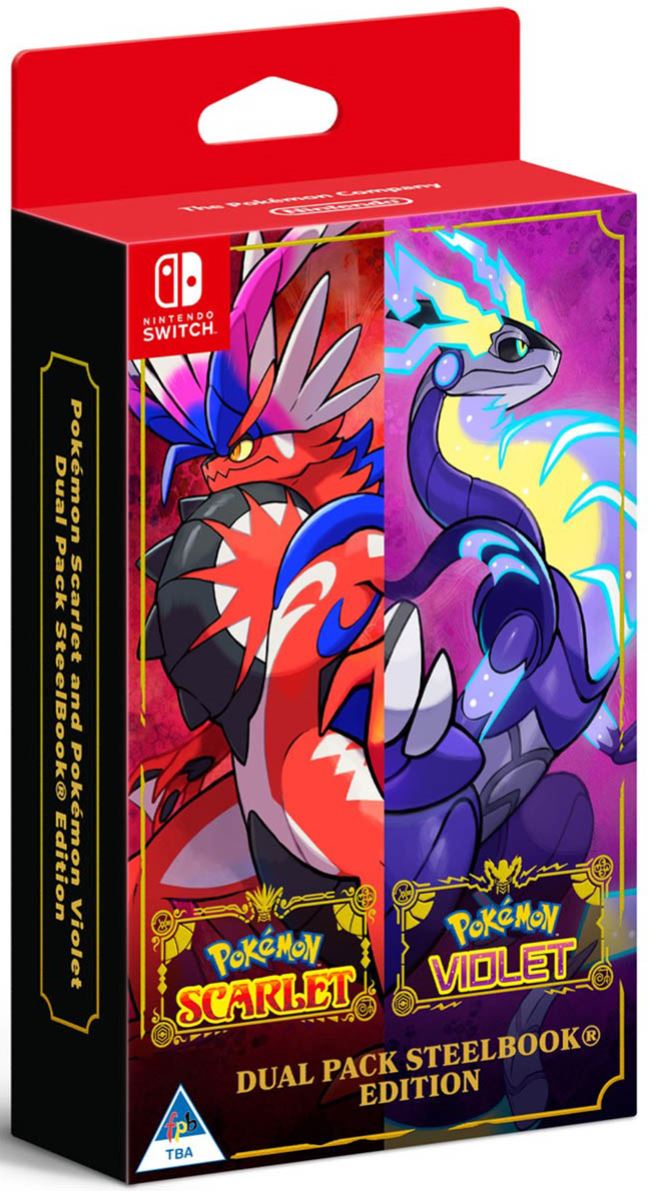 SWITCH - POKEMON SCARLET AND VIOLET DOUBLE PACK