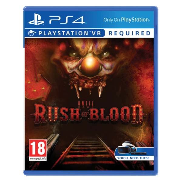 UNTIL DAWN RUSH OF BLOOD - PS4